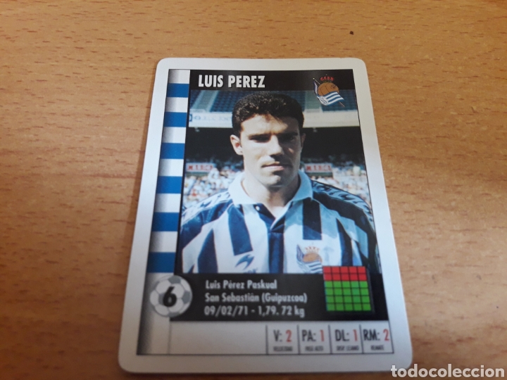 Coleccionismo cromos antiguos: Marca supergol, carta de Luis P&eacute;rez - Foto 1