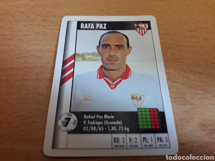 Coleccionismo cromos antiguos: Marca supergol, carta de Rafa paz - Foto 1
