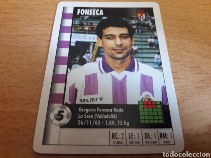 Coleccionismo cromos antiguos: Marca supergol, carta de fonseca - Foto 1