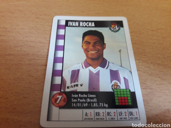Coleccionismo cromos antiguos: Marca supergol, carta de ivan rocha - Foto 1