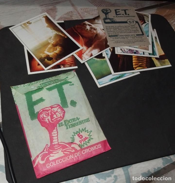 Coleccionismo cromos antiguos: SOBRE Y 9 CROMOS DE E.T. EL EXTRATERRESTRE,ED.ESTE - Foto 1