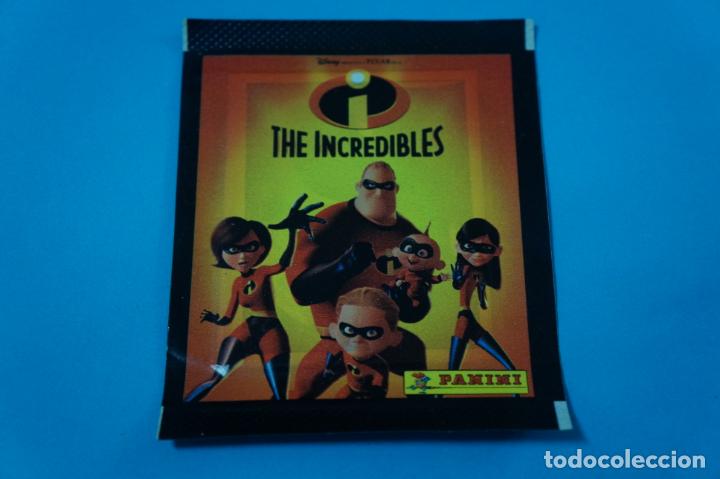 Coleccionismo cromos antiguos: SOBRE DE CROMOS SIN ABRIR DE LOS INCREIBLES DE PANINI - Foto 1