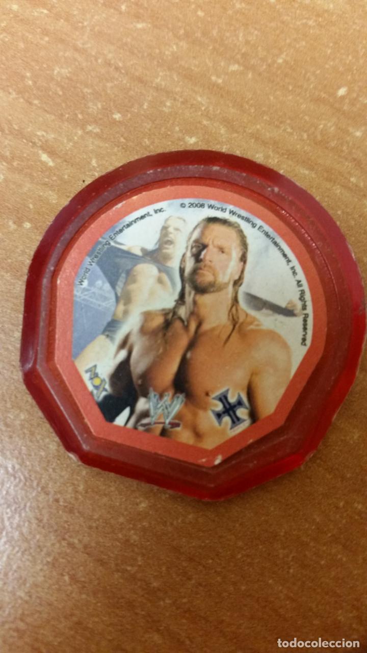 Coleccionismo cromos antiguos: TAZO NOX DE LUCHA LIBRE ( USADO ) - Foto 1