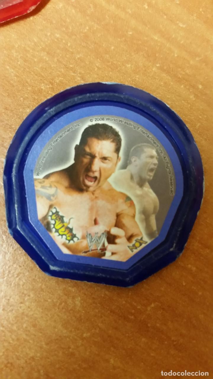 Coleccionismo cromos antiguos: TAZO NOX DE LUCHA LIBRE ( USADO ) - Foto 1
