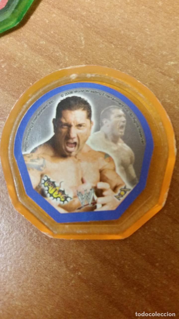 Coleccionismo cromos antiguos: TAZO NOX DE LUCHA LIBRE ( USADO ) - Foto 1