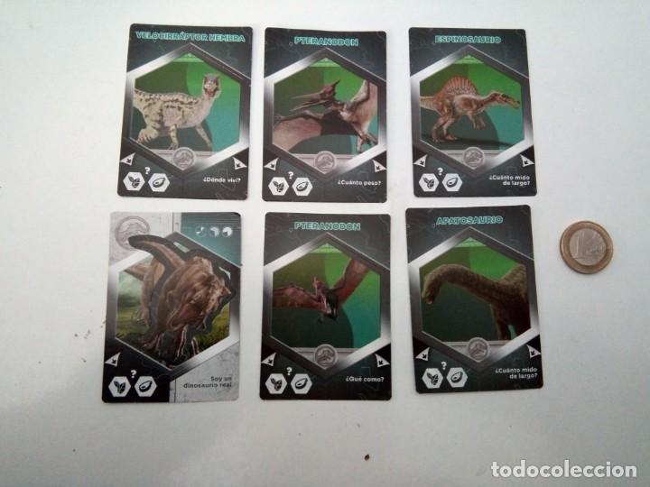 Coleccionismo cromos antiguos: Cromos dinosaurios - Foto 1