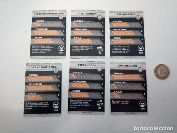 Coleccionismo cromos antiguos: Cromos dinosaurios - Foto 2