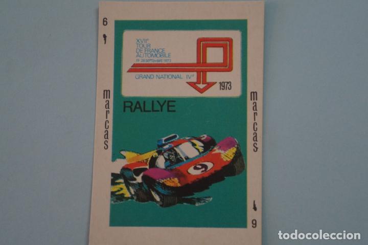 Coleccionismo cromos antiguos: CROMO DE COCHES Y MOTOS RALLYE SIN PEGAR A&Ntilde;O 1973 DE ANCEO