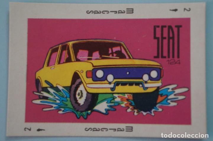 Coleccionismo cromos antiguos: CROMO DE COCHES Y MOTOS SEAT SIN PEGAR A&Ntilde;O 1973 DE ANCEO