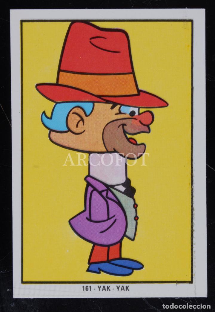 Coleccionismo cromos antiguos: YAK-YAK - Cromo n&ordm; 161 de la colecci&oacute;n NUEVO FESTIVAL HANNA - BARBERA - FHER 1973