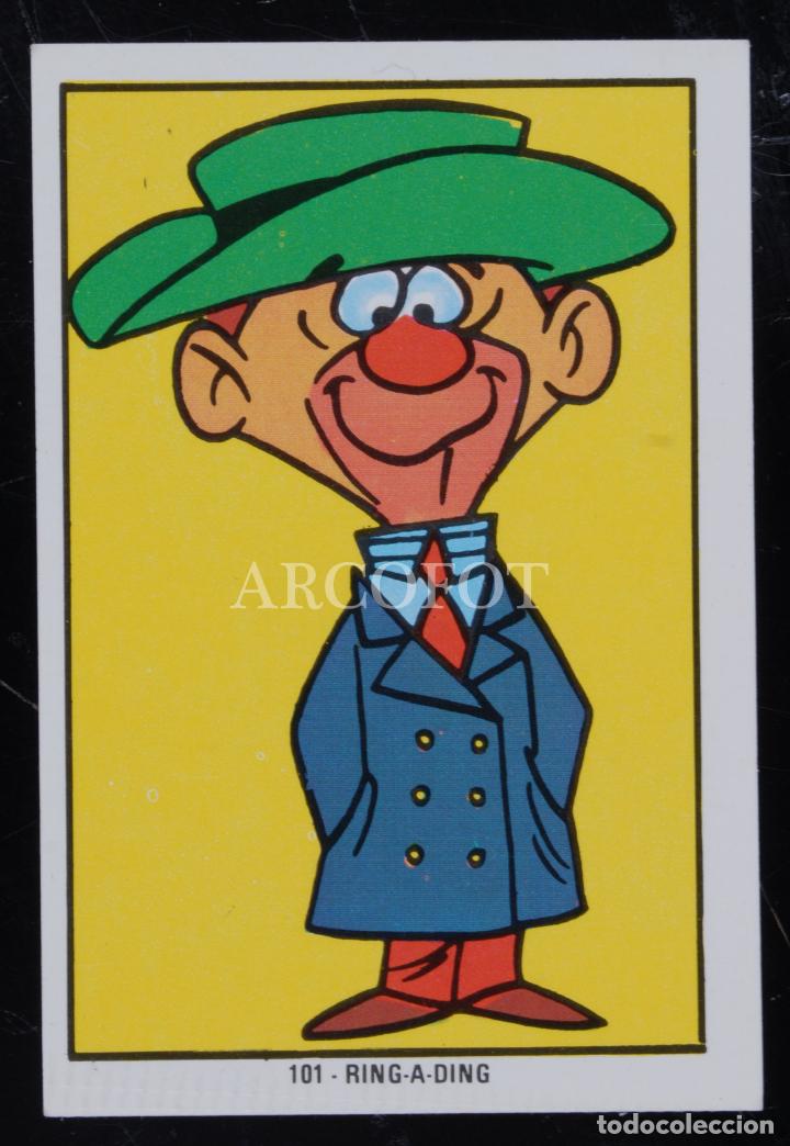 Coleccionismo cromos antiguos: RING-A-DING - Cromo n&ordm; 101 de la colecci&oacute;n NUEVO FESTIVAL HANNA - BARBERA - FHER 1973