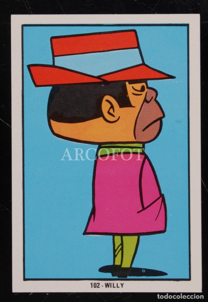 Coleccionismo cromos antiguos: WILLY - Cromo n&ordm; 102 de la colecci&oacute;n NUEVO FESTIVAL HANNA - BARBERA - FHER 1973