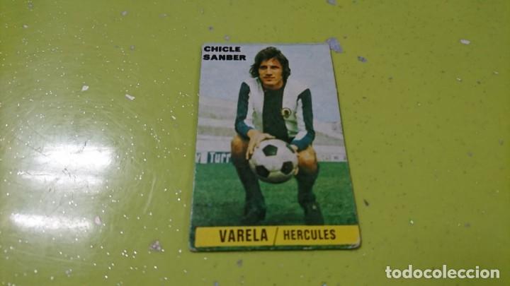 Coleccionismo cromos antiguos: CROMO SANBER, H&Eacute;RCULES, VARELA - Foto 1