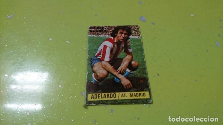 Coleccionismo cromos antiguos: CROMO SANBER, AT. MADRID, ABELARDO - Foto 1