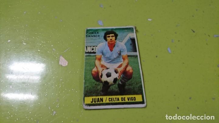 Coleccionismo cromos antiguos: CROMO SANBER, CELTA DE VIGO, JUAN - Foto 1