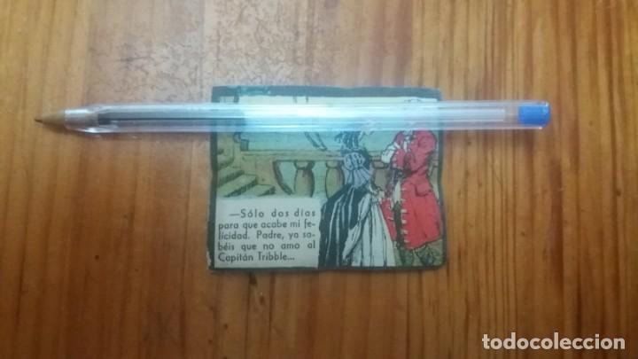 Coleccionismo Cromos antiguos: Cromo N&deg; 3 LAS AVENTURAS EL CUERVO de la f&aacute;brica TABACOS FAVORITA obsequi&oacute; paquete piratas c&oacute;mics