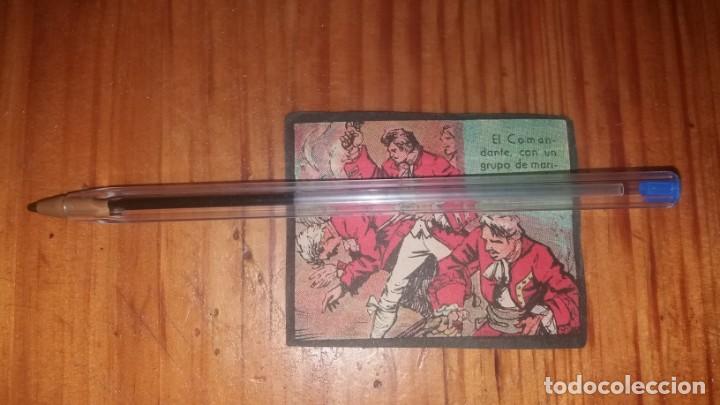 Coleccionismo Cromos antiguos: Cromo N&deg; 23 LAS AVENTURAS EL CUERVO de la f&aacute;brica TABACOS FAVORITA obsequi&oacute; paquete piratas c&oacute;mics