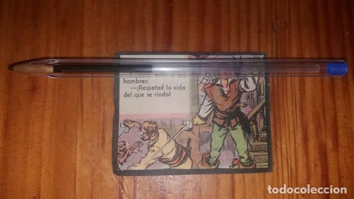 Coleccionismo Cromos antiguos: Cromo N&deg; 25 LAS AVENTURAS EL CUERVO de la f&aacute;brica TABACOS FAVORITA obsequi&oacute; paquete piratas c&oacute;mics