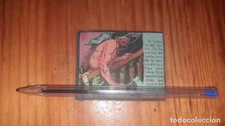 Coleccionismo Cromos antiguos: Cromo N&deg; 26 LAS AVENTURAS EL CUERVO de la f&aacute;brica TABACOS FAVORITA obsequi&oacute; paquete piratas c&oacute;mics