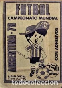 Coleccionismo cromos antiguos: SOBRE sin abrir ARGENTINA 78 - Foto 1
