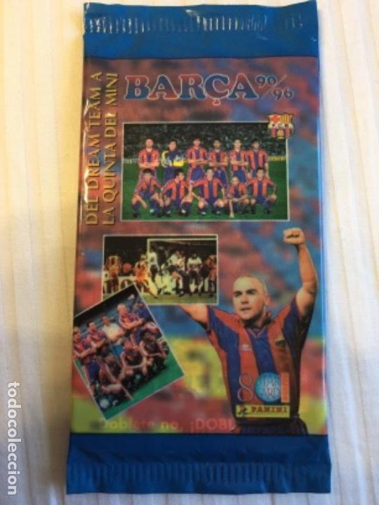 Coleccionismo cromos antiguos: Sobre sin abrir bar&ccedil;a fa Barcelona 90 96 - Foto 1