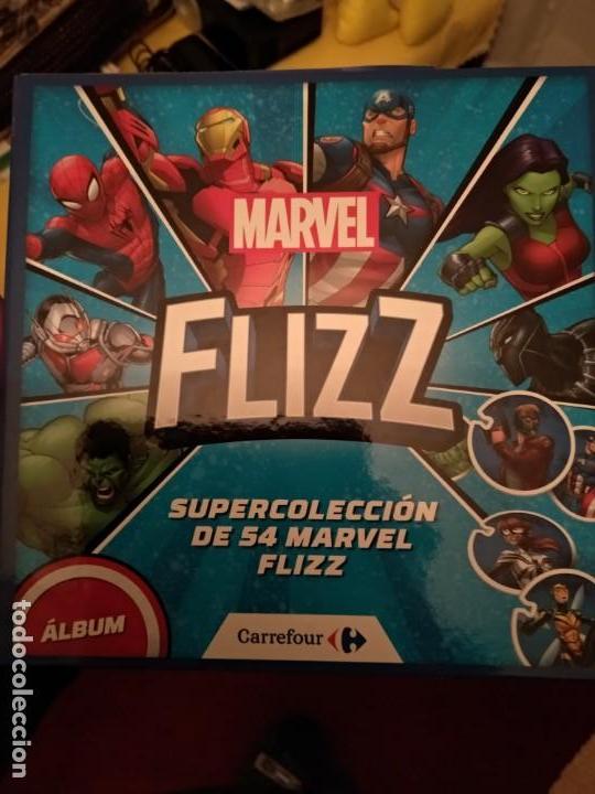 Coleccionismo cromos antiguos: Lote Marvel Carrefour Flizz - Foto 1