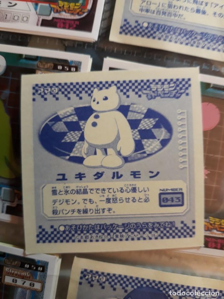 Coleccionismo cromos antiguos: DIGIMON DIGITAL MONSTERS SEAL RETSUDEN STICKERS - Foto 2
