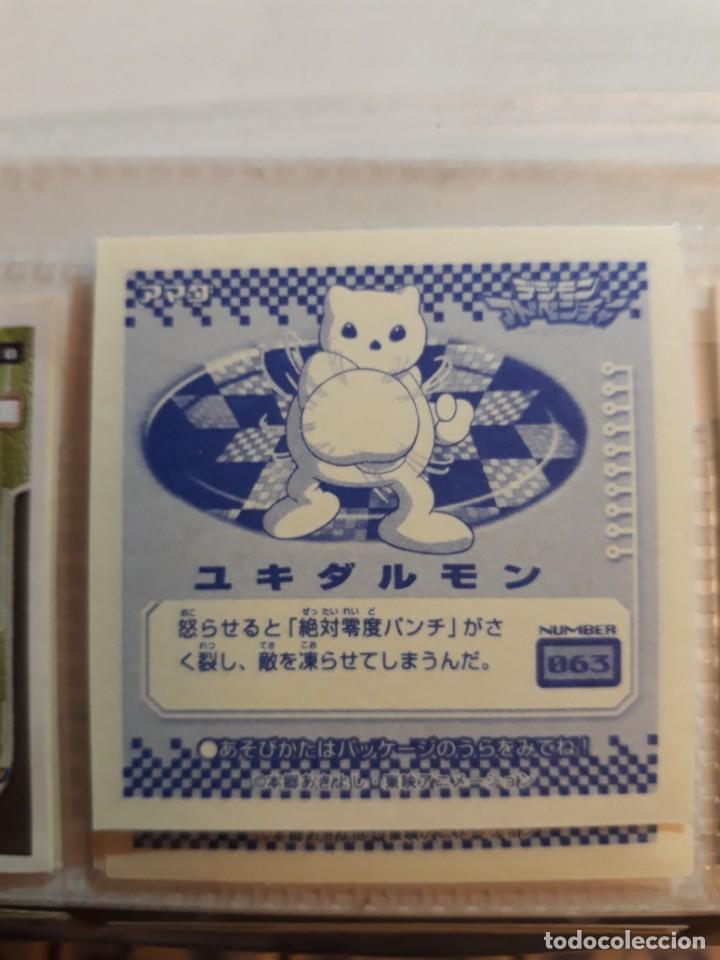 Coleccionismo cromos antiguos: DIGIMON DIGITAL MONSTERS SEAL RETSUDEN STICKERS - Foto 2