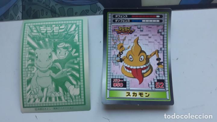 Coleccionismo cromos antiguos: digimon digital monsters seal sticker japan - Foto 1
