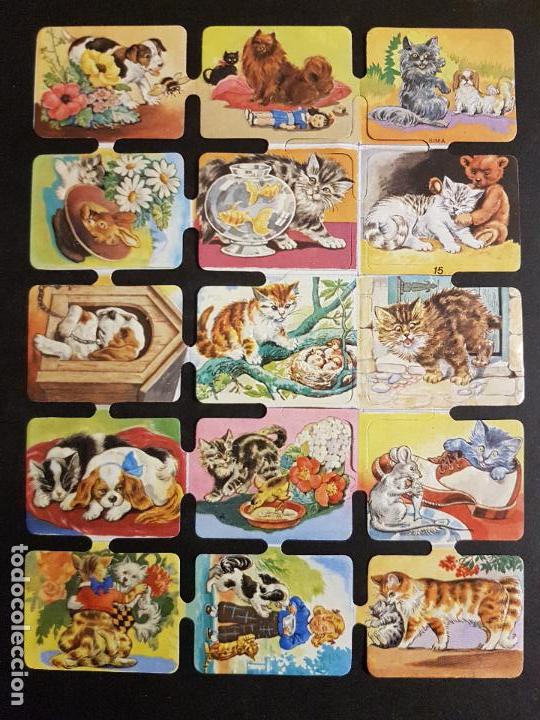 Coleccionismo cromos antiguos: PLIEGO CROMOS TROQUELADOS - Foto 1