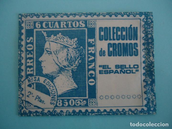 Colecionismo Cromos antigos: SOBRE DE CROMOS SIN ABRIR EL SELLO ESPA&Ntilde;OL