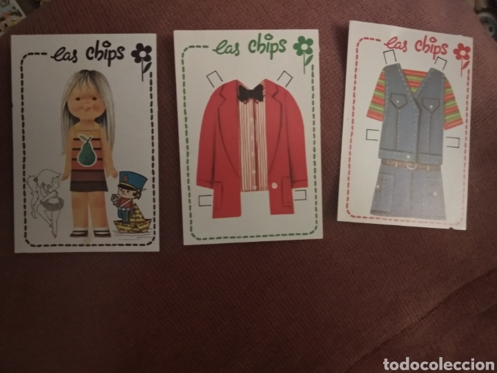 Coleccionismo cromos antiguos: CROMOS LAS CHIPS NUEVOS - Foto 1