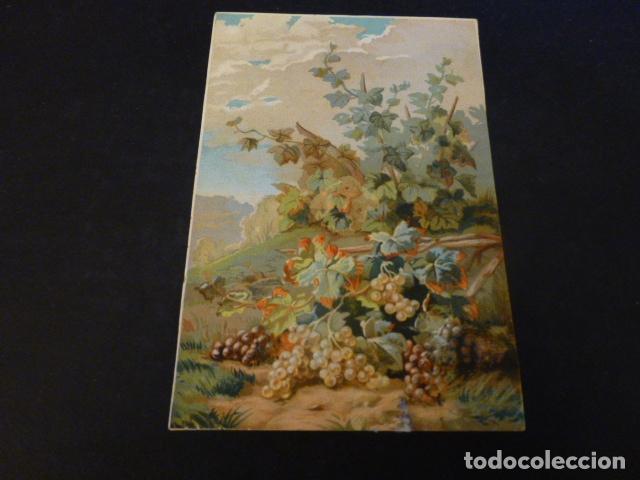 Coleccionismo cromos antiguos: VENDIMIA CROMO SIGLO XIX - Foto 1