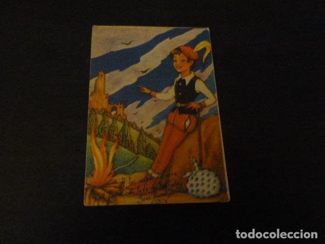 Coleccionismo cromos antiguos: NI&Ntilde;O CON HATILLO CROMO CEREGUMIL MALAGA - Foto 1
