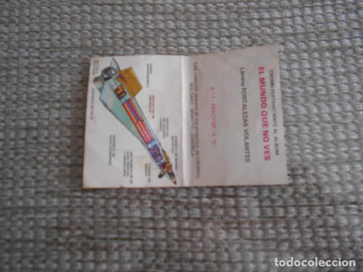 Coleccionismo cromos antiguos: cromo de megaton numero 1 - Foto 2
