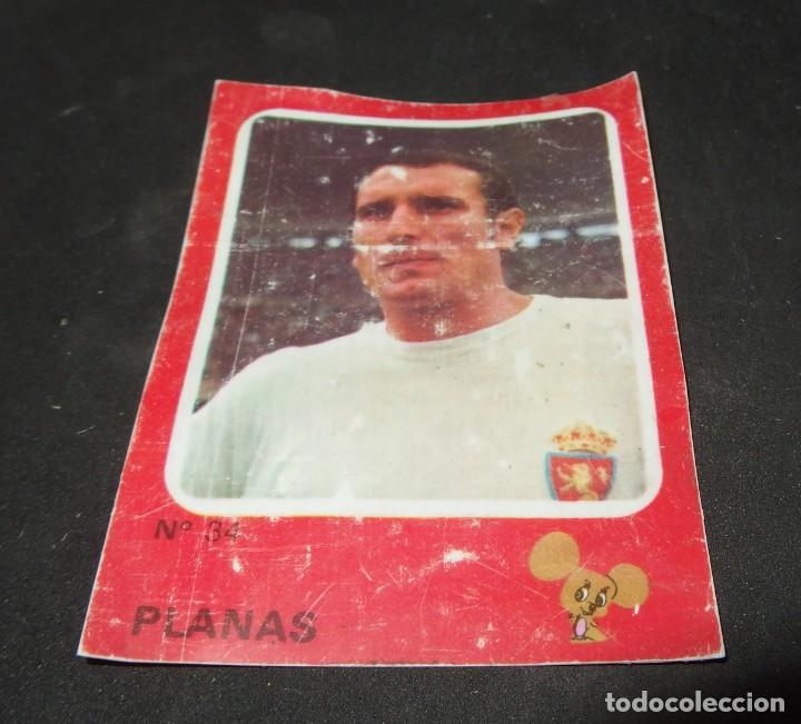 Coleccionismo Cromos antiguos: CROMO PLANAS(R.ZARAGOZA),CROPAN,CRUYFF Y LOS COLOSOS DE ESTA LIGA,A&Ntilde;OS 70