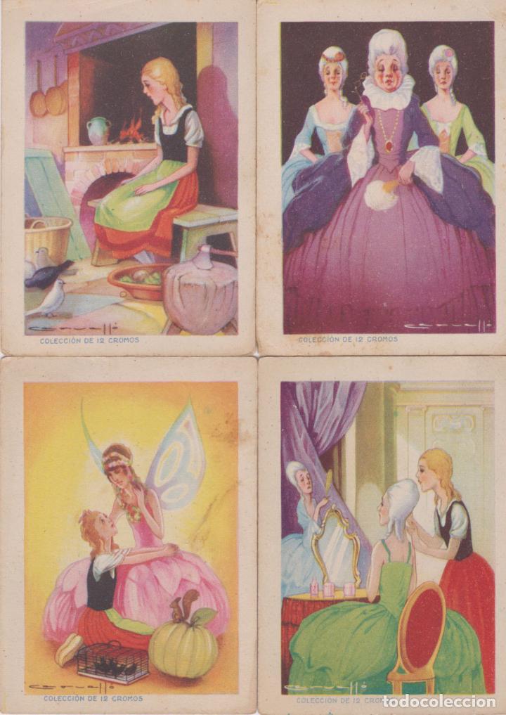 la cenicienta - colección completa 12 cromos an - Compra venta en  todocoleccion