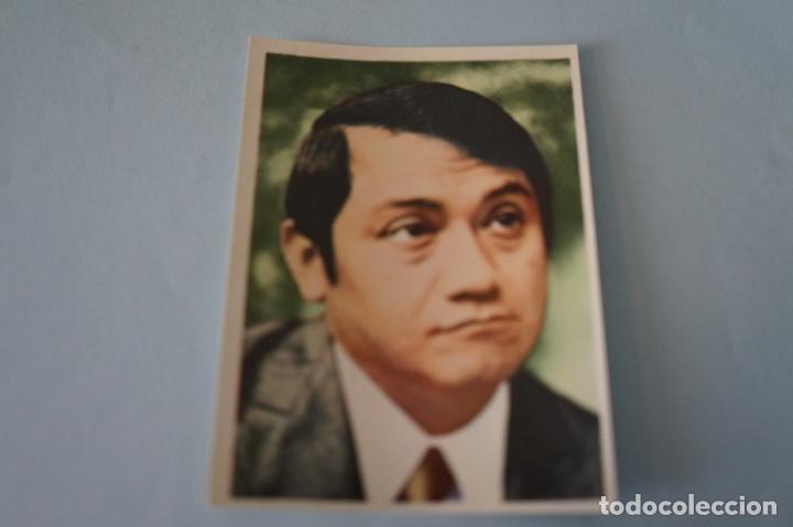 Coleccionismo cromos antiguos: CROMO DE ARMANDO MANZANERO SIN PEGAR N&ordm; 115 A&Ntilde;O 1970 DEL ALBUM ARTISTAS DE CINE Y T.V DE BRUGUERA