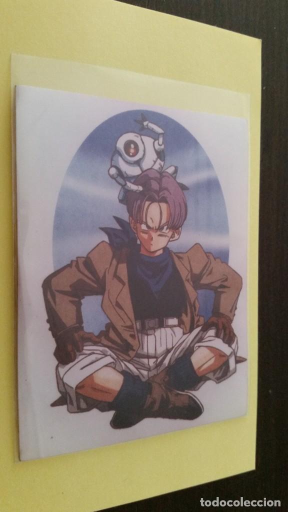 Coleccionismo cromos antiguos: CROMO PEGATELAS DE DRAGON BALL - TRUNKS - Foto 1