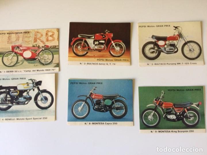 Coleccionismo cromos antiguos: GRAN PRIX PEPSI 22 CROMOS - Foto 2
