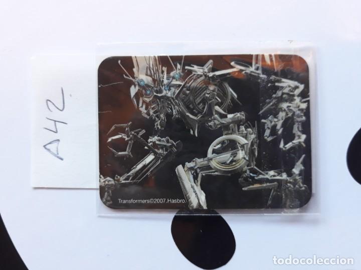 Coleccionismo cromos antiguos: CROMO transformers hasbro 2007 - Foto 1