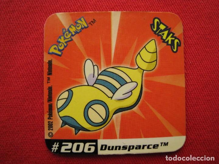 Coleccionismo cromos antiguos: STAKS - IMAN - POKEMON - N&ordm; 206 - DUNSPARCE. - Foto 1