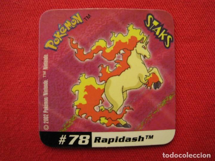 Coleccionismo cromos antiguos: STAKS - IMAN - POKEMON - N&ordm; 78 - RAPIDASH. - Foto 1
