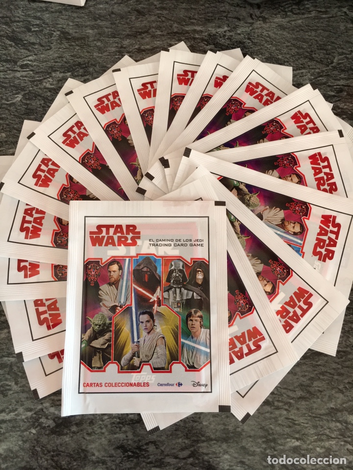 Coleccionismo cromos antiguos: Cromos Star Wars Carrefour - Foto 1