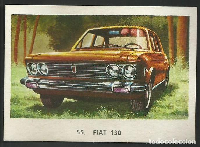 Coleccionismo Cromos antiguos: CROMO N&ordm; 55, AUTOMOVIL FIAT 1300. ALBUM AUTOMOVILES EDITORIAL MAGA 1972. NUNCA PEGADO