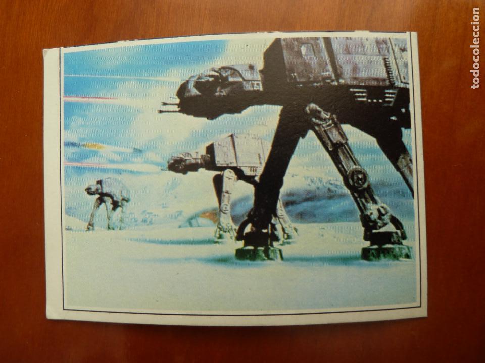 Coleccionismo Cromos antiguos: 1 cromo tele pop n&ordm; 211 el imperio contraataca la guerra de las galaxias star wars nunca pegado