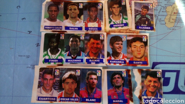 Coleccionismo cromos antiguos: Lote cromos de chicles 1996 /1997 96 /97 - Foto 1