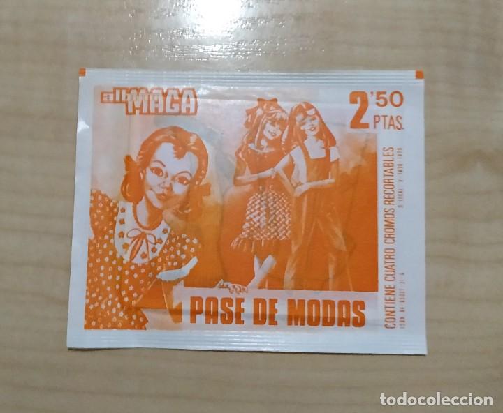 Coleccionismo cromos antiguos: PASE DE MODAS SOBRE SIN ABRIR IMPECABLE - Foto 1