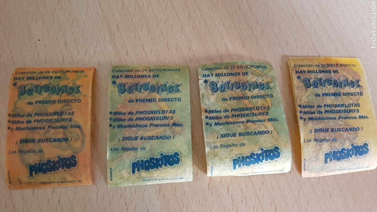 Coleccionismo cromos antiguos: 4 BOTIBOINGS PHOSKITOS CAB - Foto 2