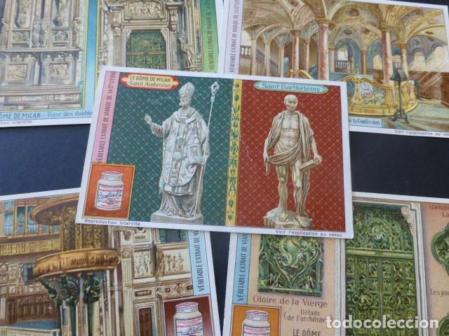 Coleccionismo cromos antiguos: LIEBIG 5 CROMOS DUOMO DE MILAN - Foto 1